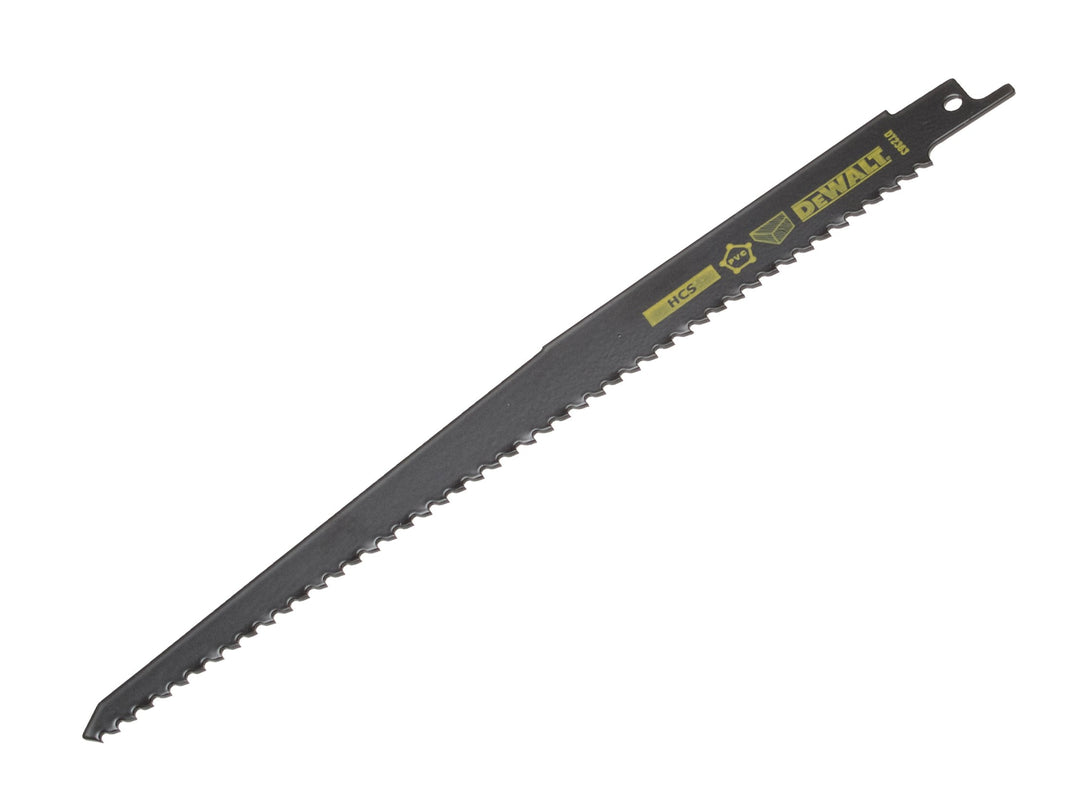 Dewalt HCS Säbelsägeblatt (für Holz, 305 mm Länge, 4,2 mm Zahnteilung, für feine, schnelle Schnitte
