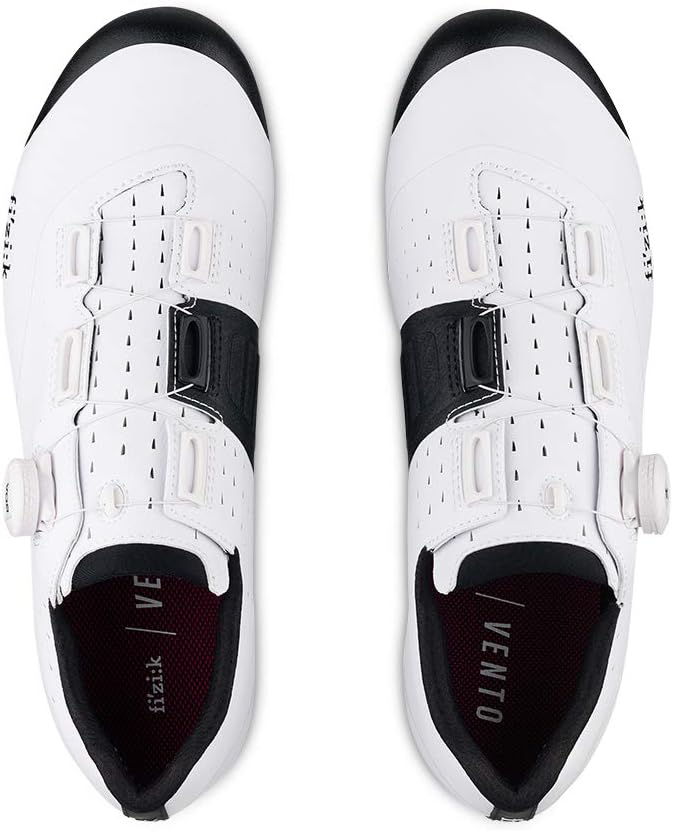 fizik Powerstrap R4 Herren Triathlon Schuhe 29 EU Rot Schwarz, 29 EU Rot Schwarz