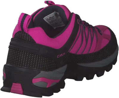 CMP Damen Rigel Low Wmn Shoe Wp Trekking-& Wanderhalbschuhe 41 EU Pink Fluo B Blue, 41 EU Pink Fluo