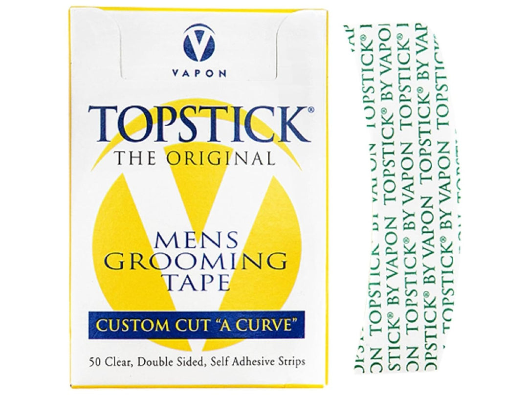 vapon Topstick der Original Custom Schnitt "Eine Kurve" Herren Pflege Tape – 50 Streifen Box