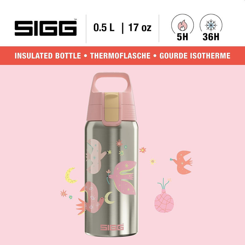 SIGG - Isolierte Trinkflasche Kinder - Shield Therm ONE - Für Kohlensäurehaltige Getränke Geeignet -