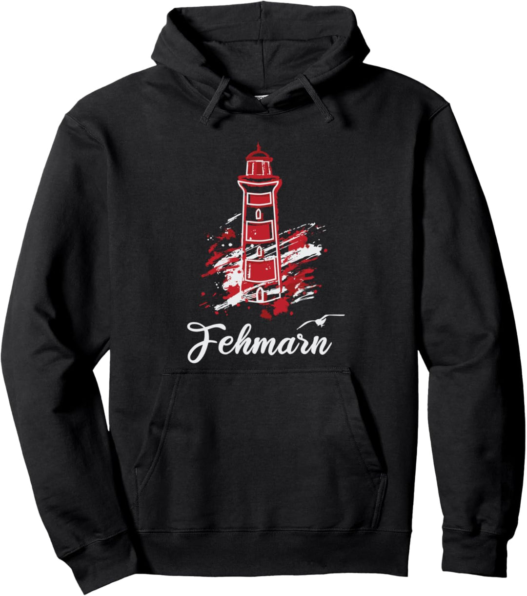 Insel Fehmarn Ostsee Leuchtturm Pullover Hoodie