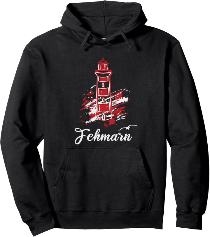 Insel Fehmarn Ostsee Leuchtturm Pullover Hoodie
