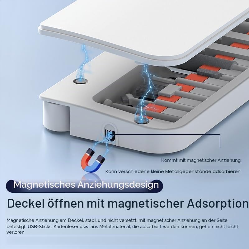 GK GAMAKAY 42,7cm Tastatur-Handgelenkauflage mit Reinigungswerkzeug-Set, Handballenauflage aus ABS u