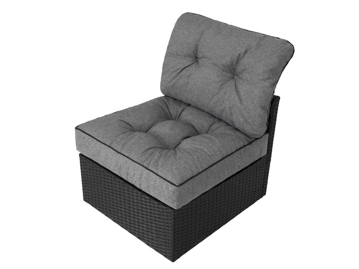 PillowPrim Gartenkissen auf gartenmöbel Rattan Gartenpolster Polsterauflagen Deko Kissen Auflage Pol