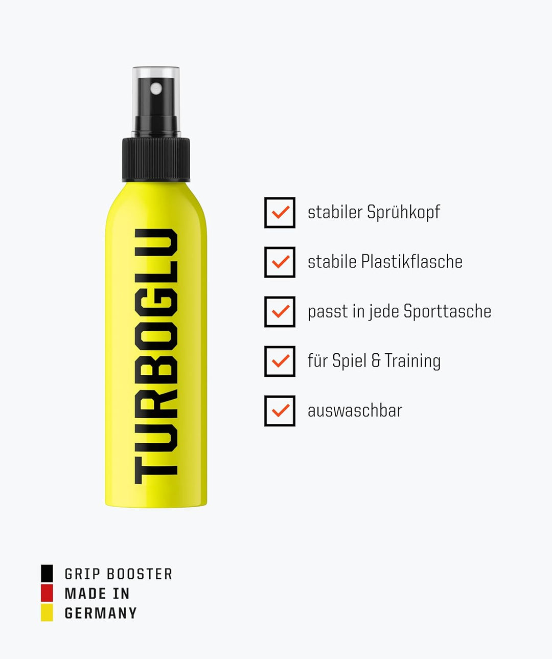 T1TAN TurboGlu Torwarthandschuh-Gripbooster 200ml - Perfekter Grip auf Knopfdruck