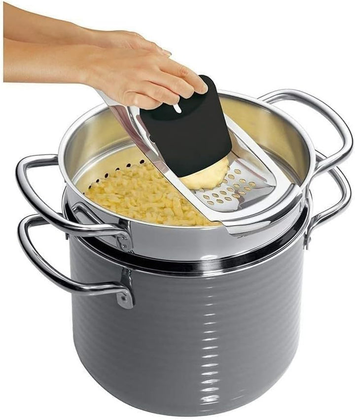 WMF Spätzle-Profi Spätzlereibe Spätzlehobel mit Teigschaber Kunststoff Cromargan Edelstahl rostfrei