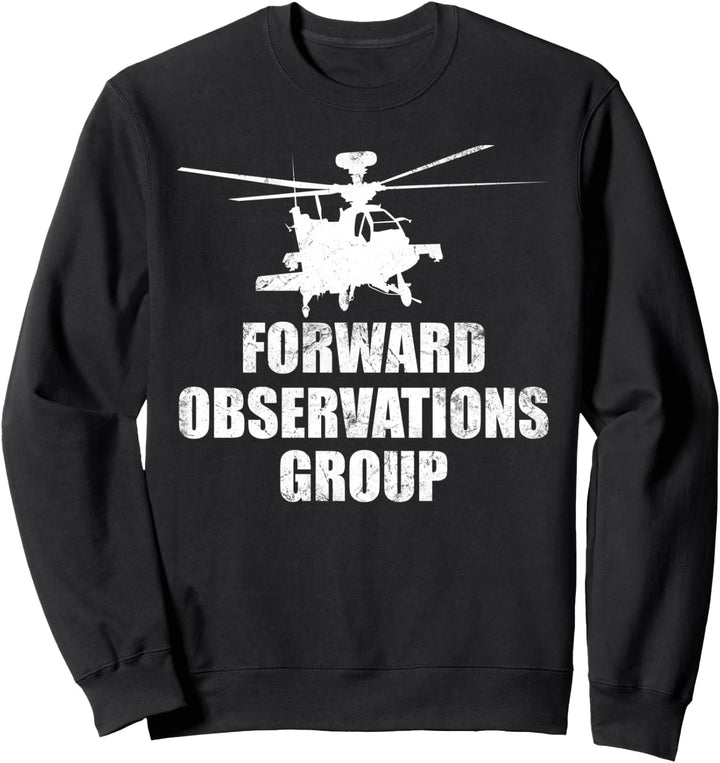 Forward Observations Group - NEBEL mit Hubschrauber / Chopper Sweatshirt