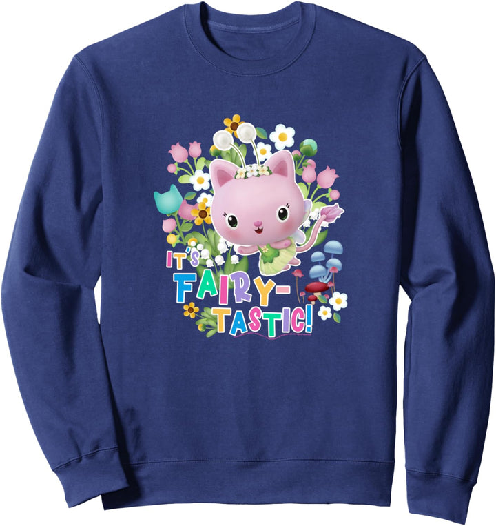 Gabby's Dollhouse Kitty Fairy It's Fairy-Tastic Sweatshirt
