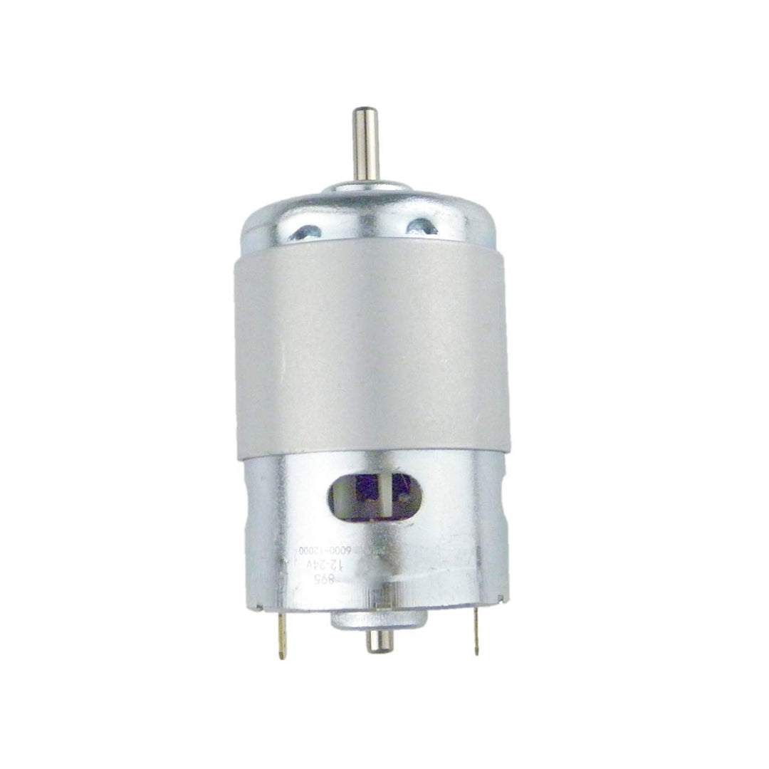 CHANCS Mini-Elektromotor 895 DC 12V/24V 6000RPM 12000RPM Mini-Spindel-Bohrmotor 895 Dc 12v-24v 6000r