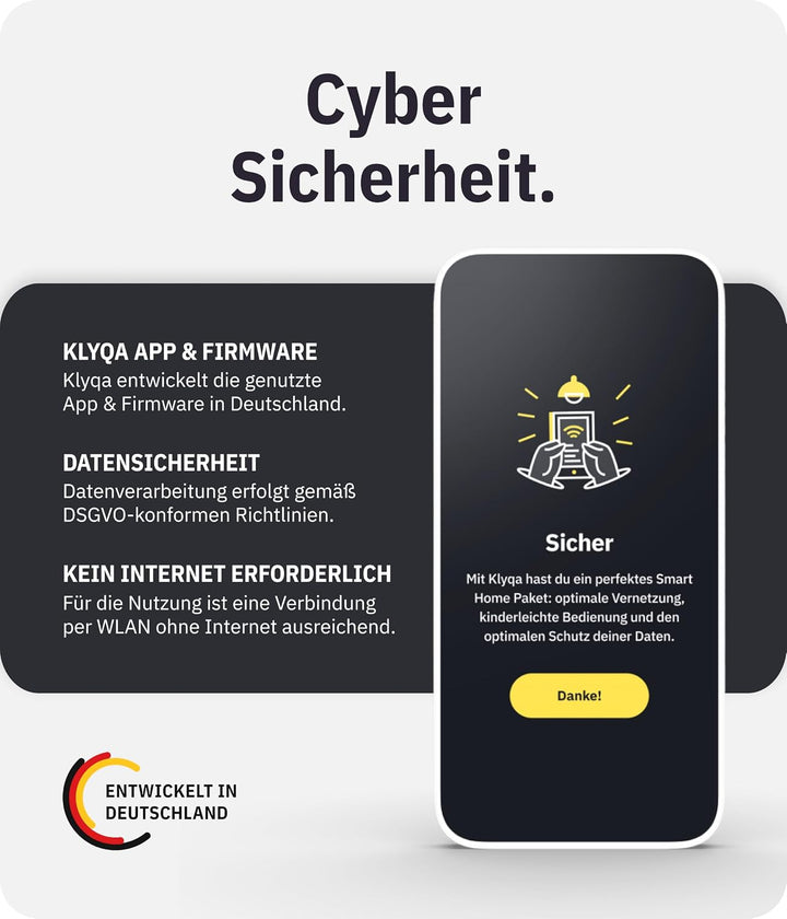 Klyqa Welly Weisser Premium Trinkbrunnen für Katzen&amp;kleine Hunde I Frisch- &amp; Schmutzwasser getrennt