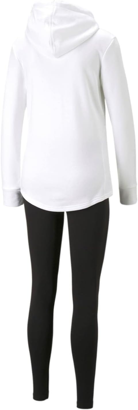 PUMA Unisex Metallic Tracksuit Tr Trainingsanzug S Puma weiss, S Puma weiß