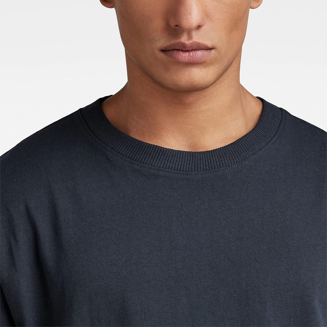 G-STAR RAW Herren Loose R T Ss Hemd M Blau (Salute D23337-c336-c742), M Blau (Salute D23337-c336-c74