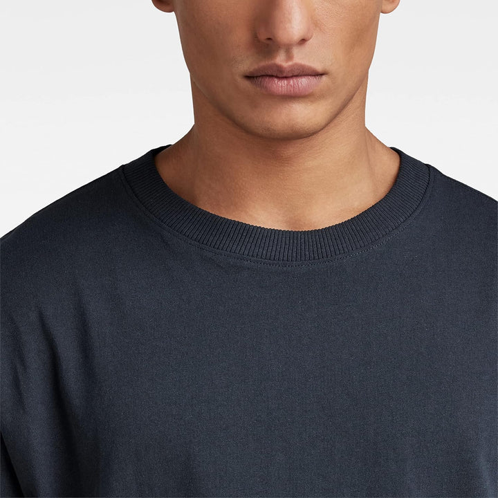 G-STAR RAW Herren Loose R T Ss Hemd M Blau (Salute D23337-c336-c742), M Blau (Salute D23337-c336-c74