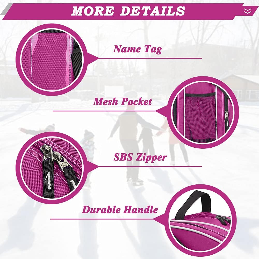 VENTCY Inliner Tasche, Skischuhtasche Kinder, Rollschuhe Tasche, Tasche für Inliner, Eislauf Inliner