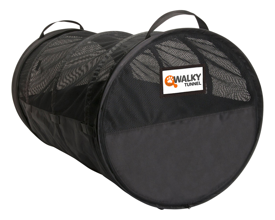 dobar® 62400 Walky Tunnel Transportbox für Haustiere - Faltbare Luxus Transporttasche - Hundetrageta