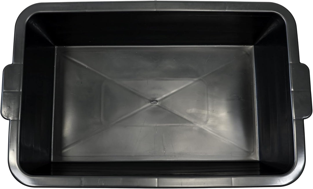 Kreuwel 6130082 Wanne aus Plastik, 40 L, 65 cm x 40 cm x 18 cm, Polyethylen, Grau Gefärbt