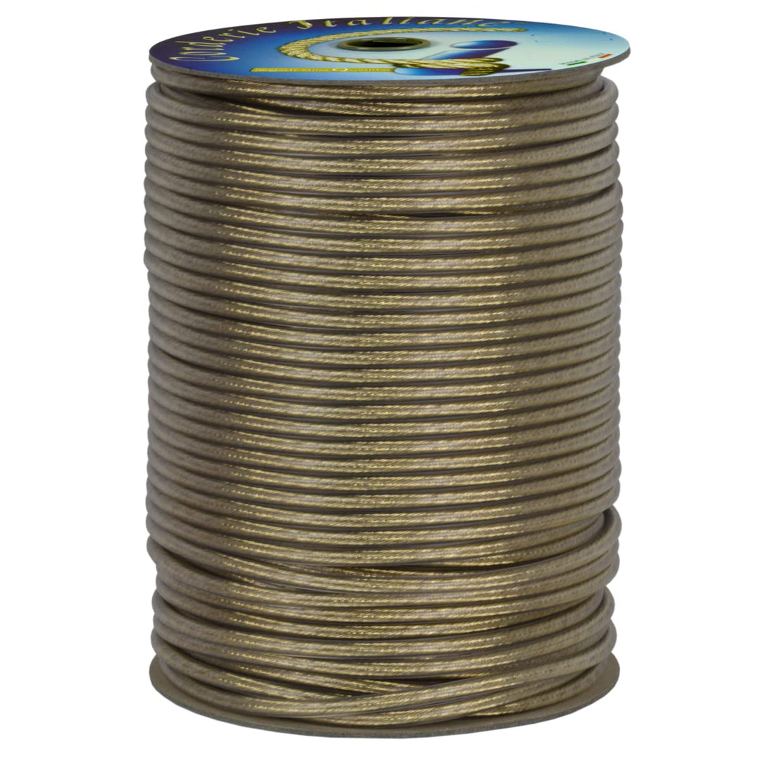 Corderie Italiane 006077503 Wäscheleine Acc OTT 6 mm-100 MT, Messingstahl transparent