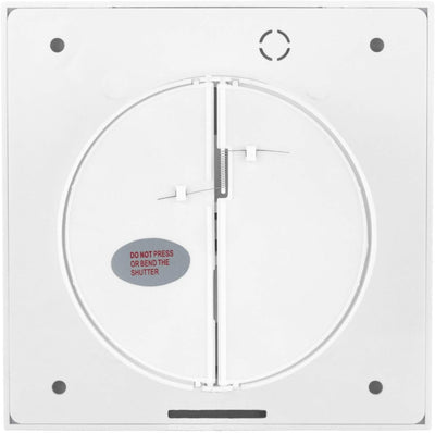Turbionaire Arte 100 TW Bad Ventilator Timer 100mm Weiss für die Evakuierung Standard für Bad, Küche
