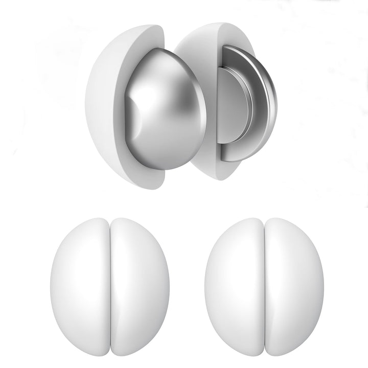 Duschvorhang Gewichte, robuste magnetische Gewichte an der Unterseite mit rostfreier Silikonbeschich