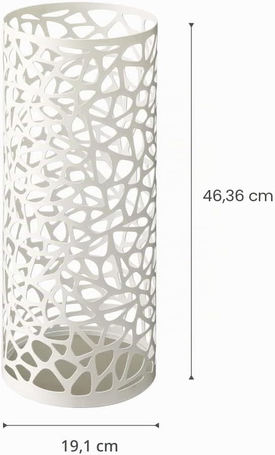 Umbrella Stand Nest round - white One Size Weiss, One Size Weiss