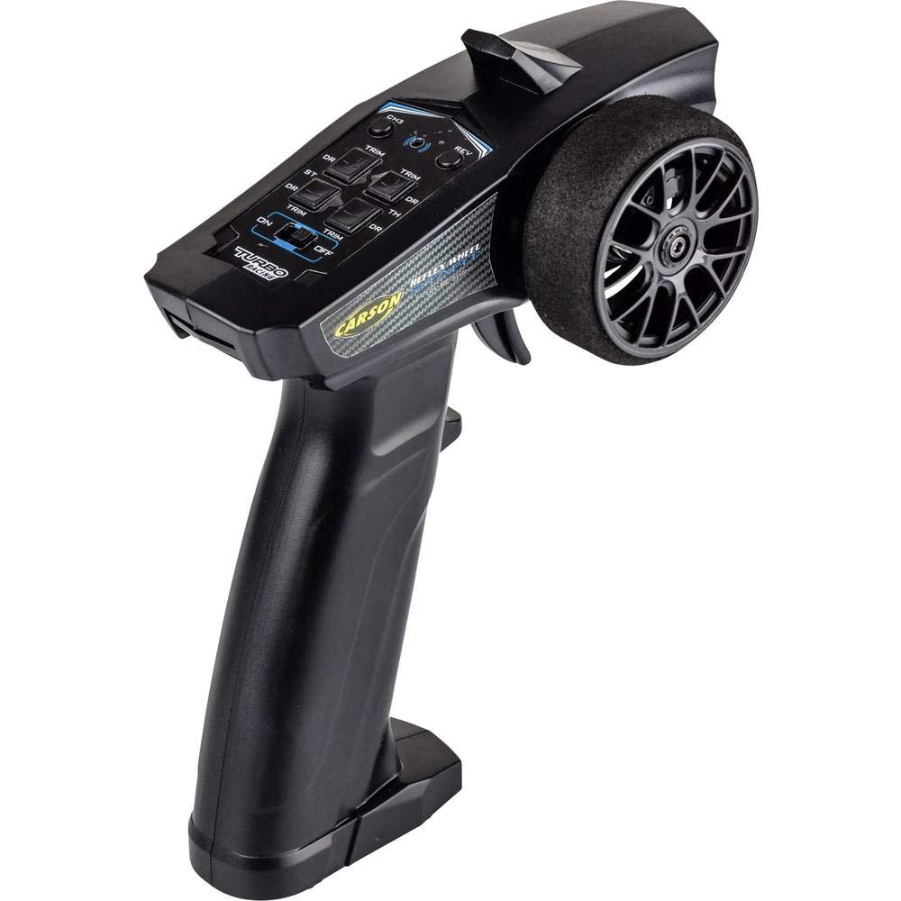 Carson 500500102 - Reflex Wheel Start 2.4G Radio, Modellbau, Zubehör, Fernsteuerung, Empfänger, 3 Ka