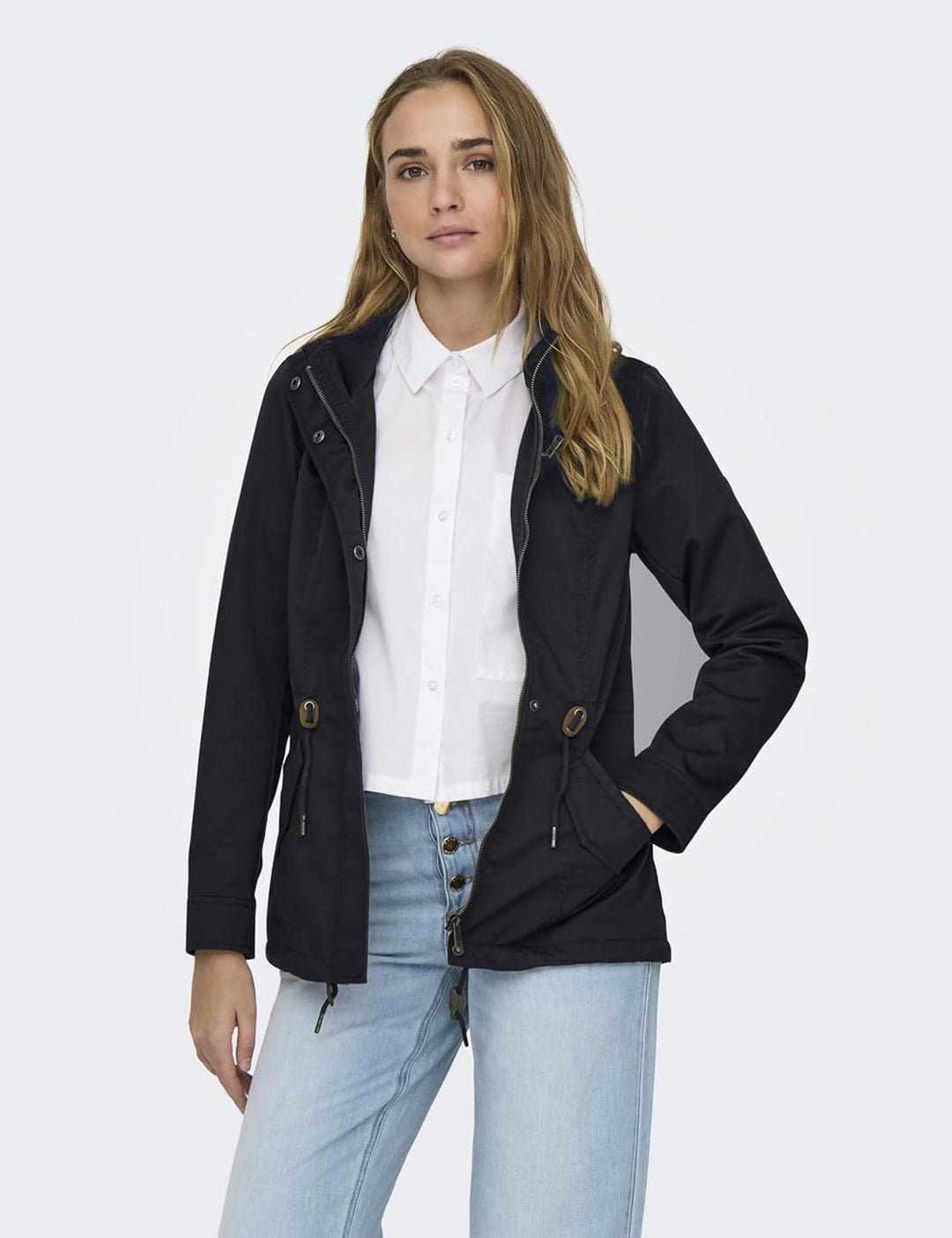 Only Damen Jacke 15319876, Blue Graphite