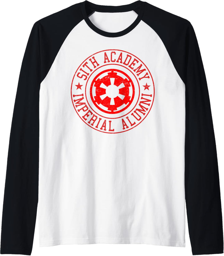Star Wars Sith Academy Alumni Red Logo Raglan