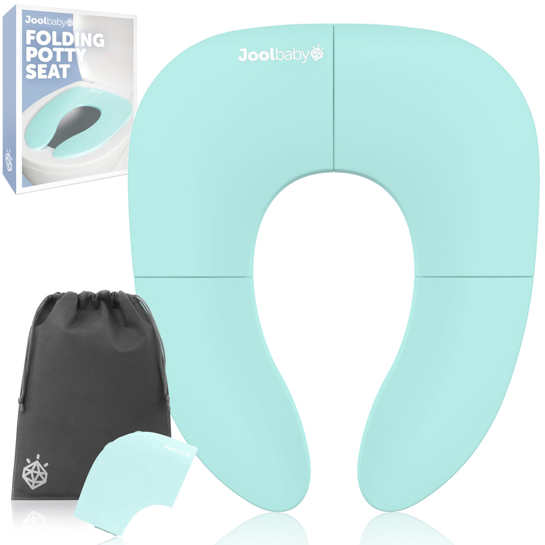 Jool Baby Faltbarer Reise-Toilettensitz Kinder, Töpfchentraining, WC Sitz für Kinder & Kleinkinder,