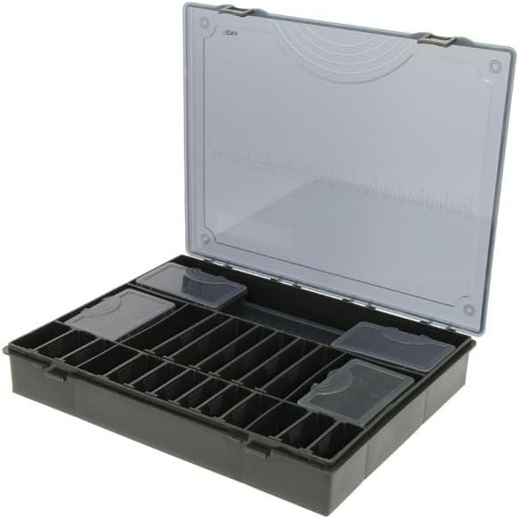 Tackle Box System 8 TLG. Angelbox Angelzubehör Stiff Rig Box Kaprfenangler