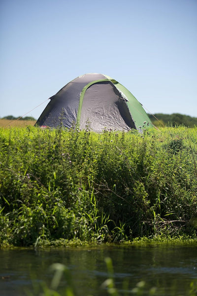 Coleman Darwin Zelt, kompaktes 2-4 Mann Kuppelzelt, leichtes 2-4 Personen Camping- und Wanderzelt, 1