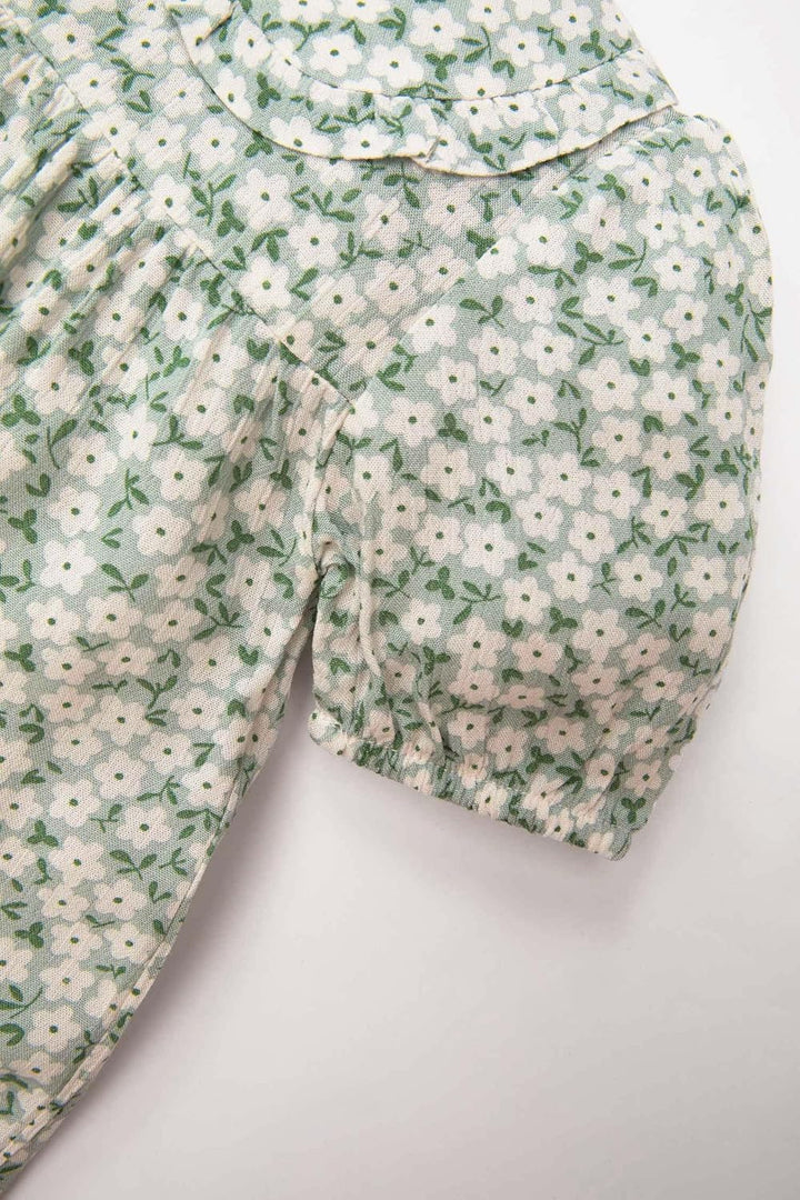 DeFacto Baby-Mädchen Shirt 6-9 Monate Mint, 6-9 Monate Mint