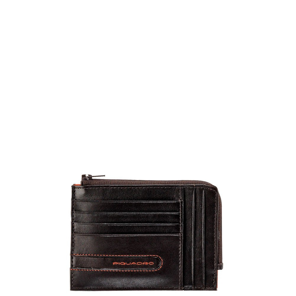 Piquadro Portemonnaie braun/orange