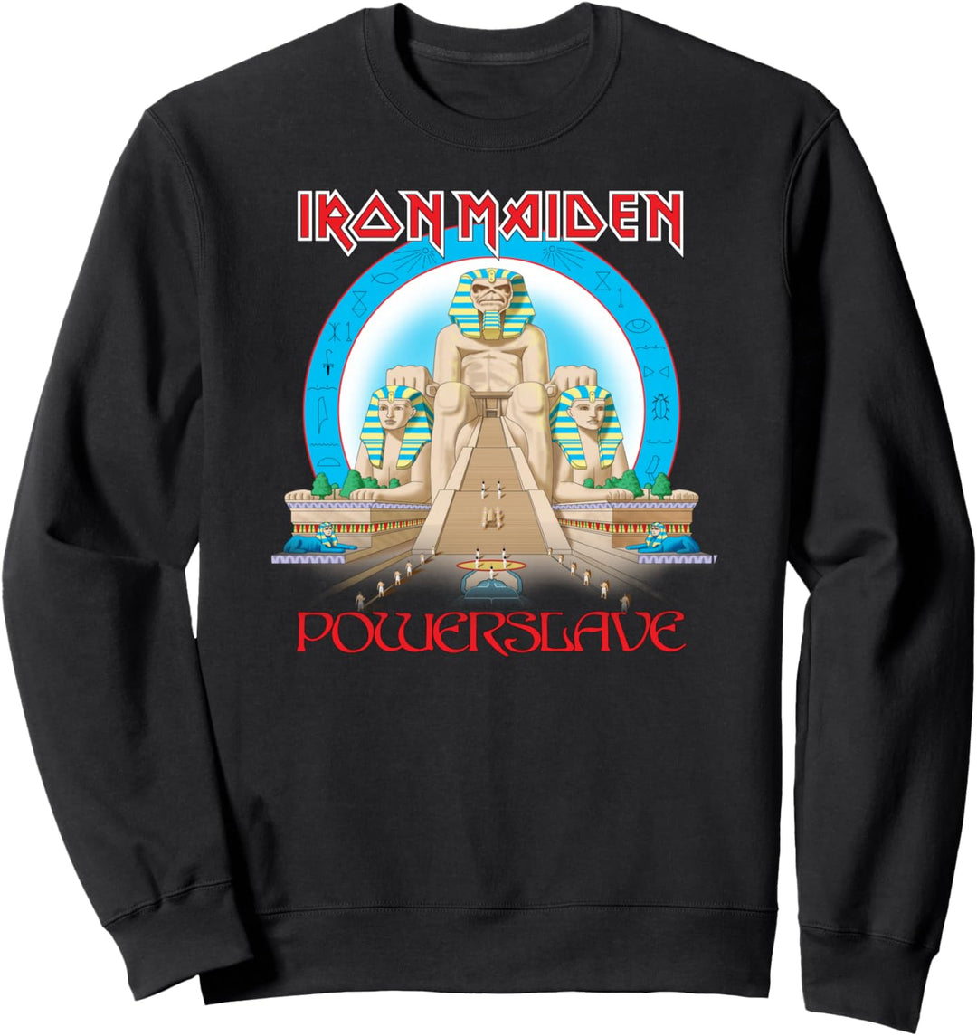 Iron Maiden - Powerslave Egypt Heather Sweatshirt