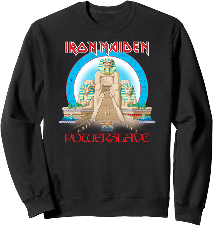 Iron Maiden - Powerslave Egypt Heather Sweatshirt