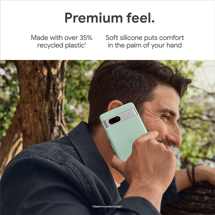 Google Pixel 7a Case – Langlebige Silikon-Schutzhülle für Android-Smartphone – Charcoal Charcoal Sin