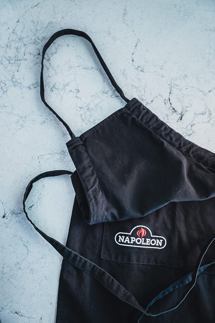 Napoleon Grillschürze aus Baumwolle in schwarz