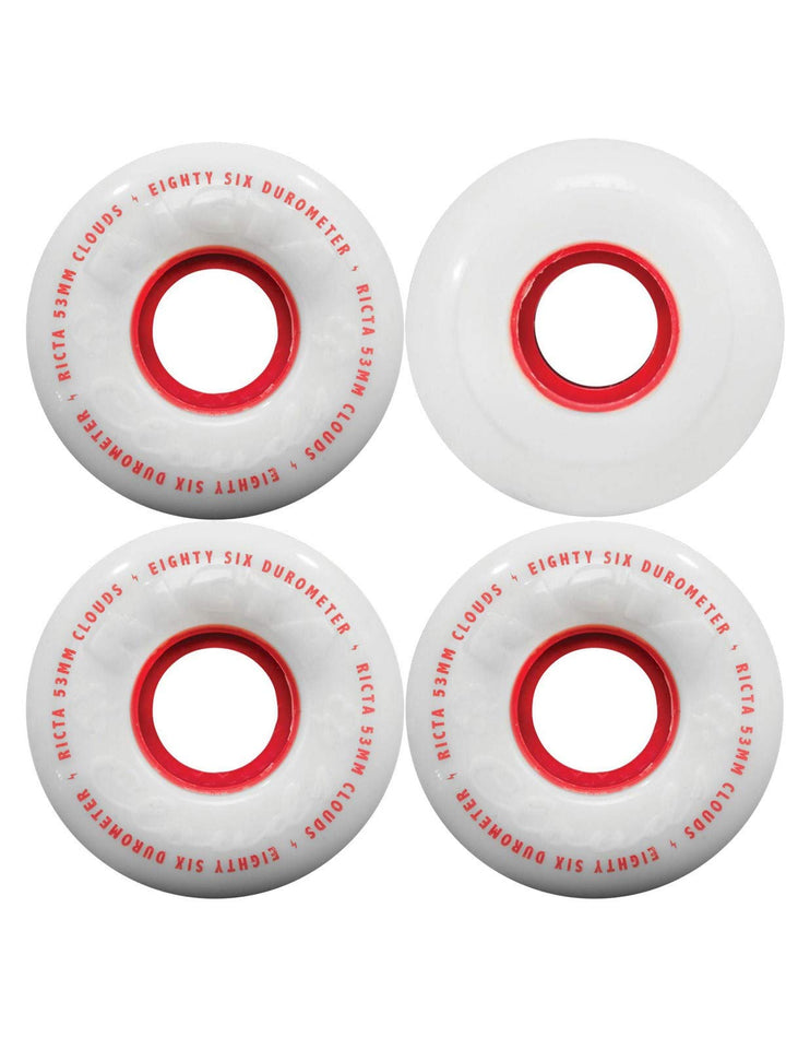 Ricta Clouds Rad Skateboard-Unisex 57mm mehrfarbig, 57mm mehrfarbig