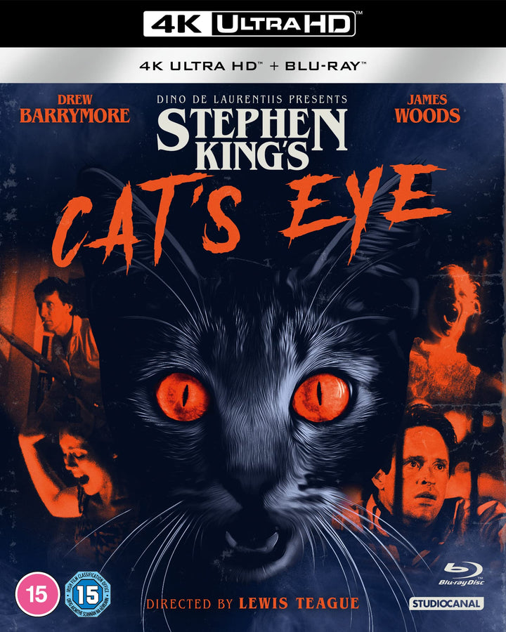 Cat's Eye [4K UHD and Blu-ray] [2022] [Region A & B & C], Blu-ray