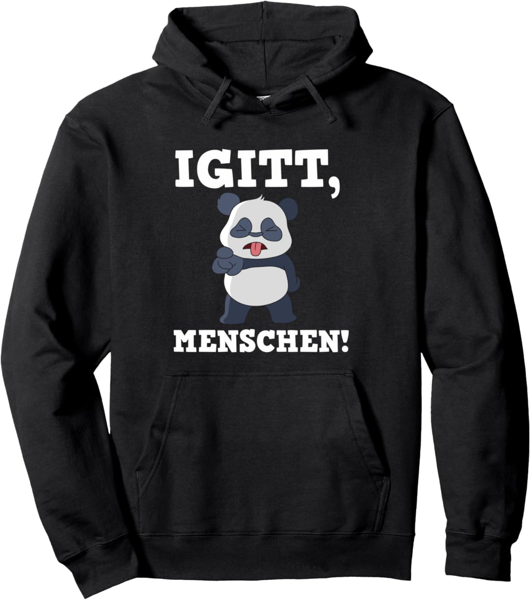Igitt Menschen Pullover Hoodie