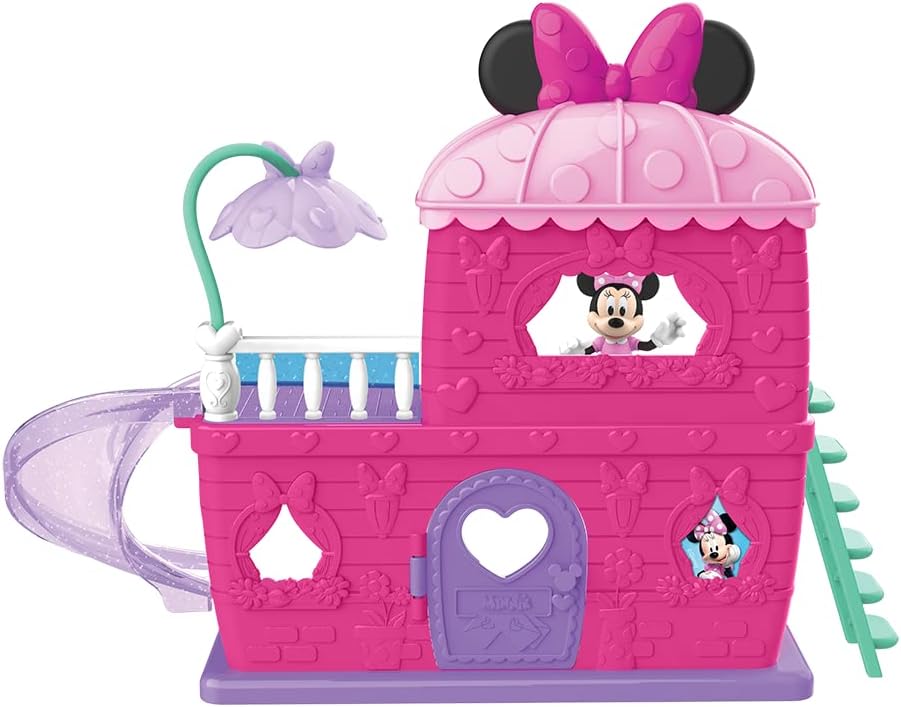 MICKEY&MINNIE, La Maison de Minnie, 13 Teile, Figuren und Zubehör, Spielzeug für Kinder ab 3 Jahren,
