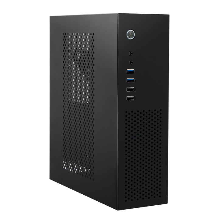 Micro-ATX-Gehäuse PC-Gehäuse: MATX Gehäuse DTX Mini PC ITX Desktop Computer Gehäuse Unterstützung Mi