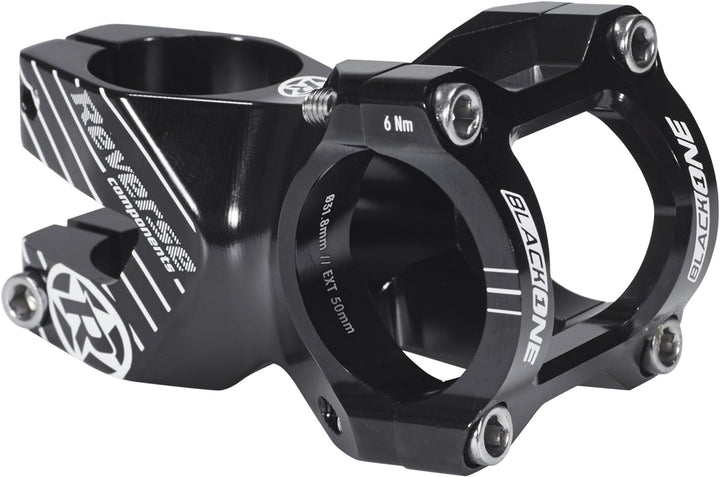 Reverse Vorbau Components Black One Enduro 0° Schwarz/Weiss 50.0 Millimeter, 50.0 Millimeter