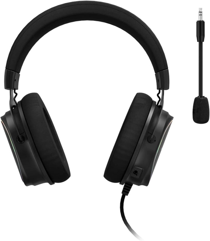 uRage Gaming-Headset „SoundZ 800.7.1“, kabelgebunden mit USB-Anschluss, schwarz