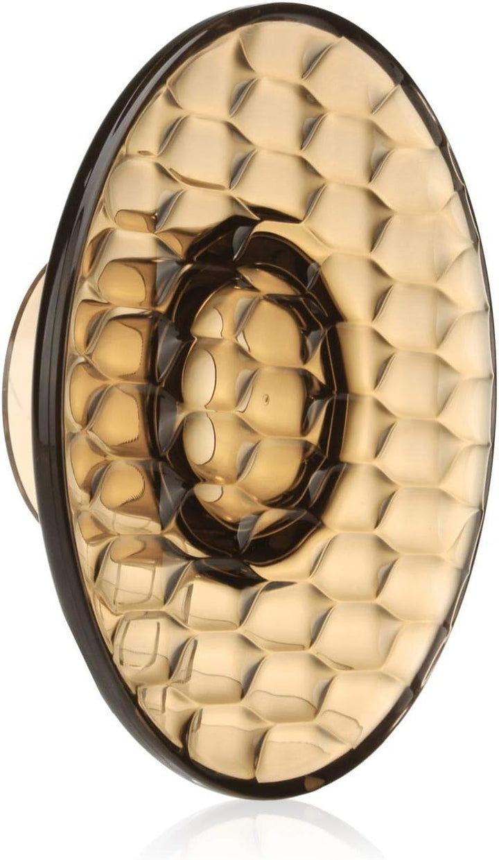 Kartell Jellies Coat Hangers, Für die Kleiderhaken, Gross, Bernstein, 2 Stück Grande Ambra, Grande A