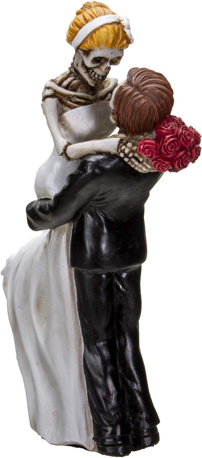 Pacific Giftware Love Never Dies Braut & Bräutigam Hochzeitspaar, Kunstharz