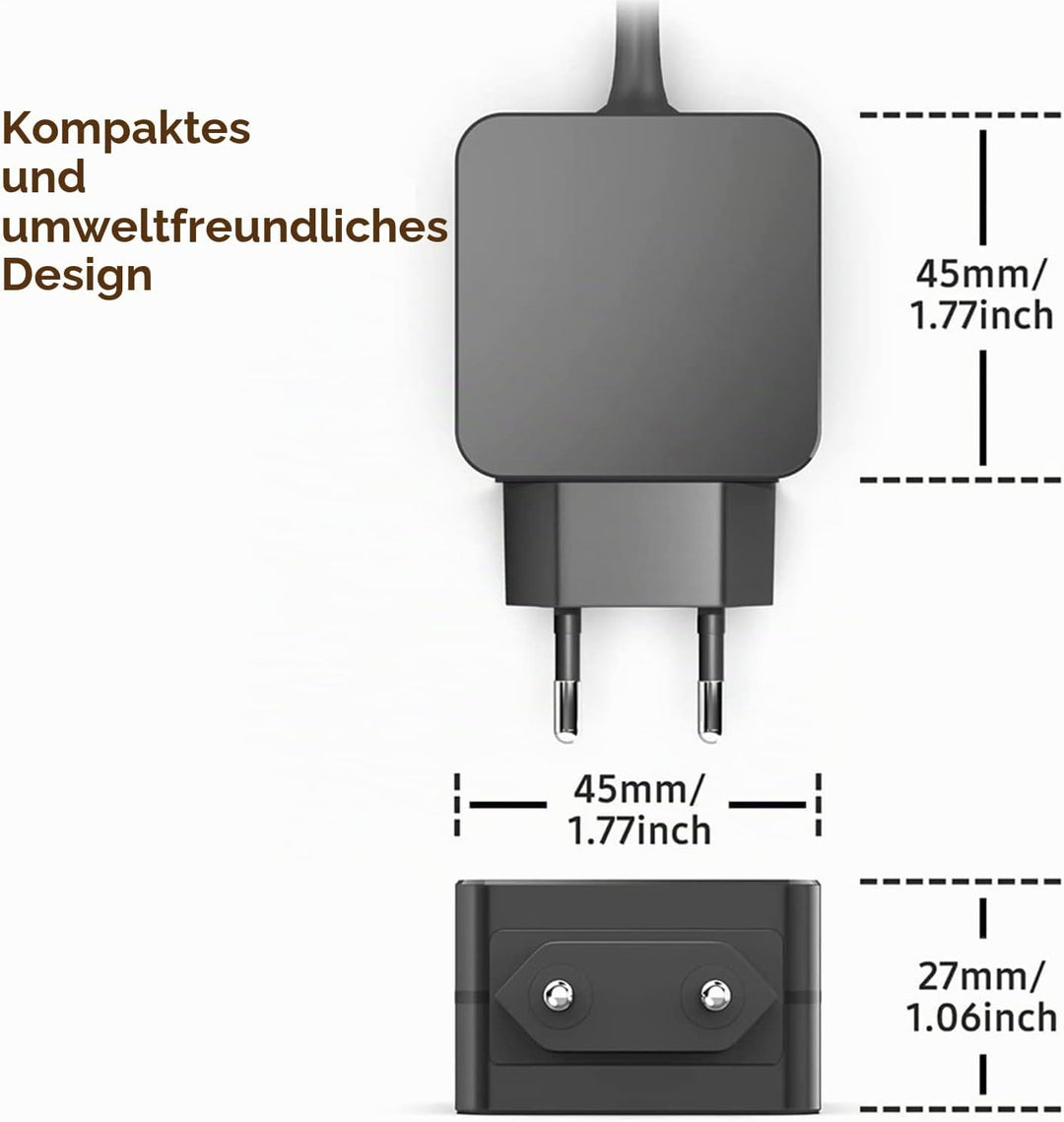 TAIFU 26V Ladekabel für Levoit LVAC-200/120 Tineco iFloor One S11 S3 X A11 A10 Floor One S5 Prosceni
