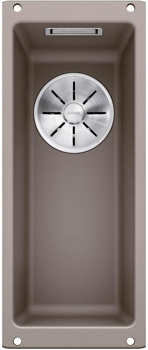 BLANCO SUBLINE 160-U | SILGRANIT tartufo | Einbauart: Unterbau | ohne Ablauffernbedienung | 30er Unt