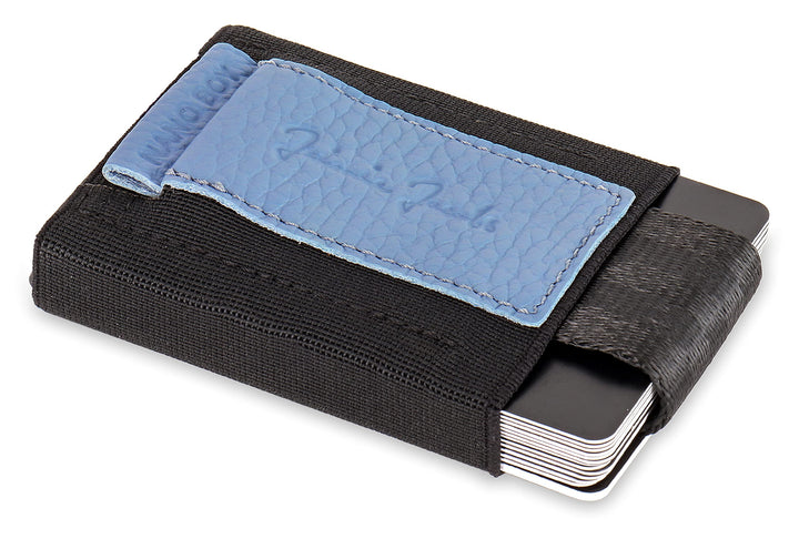 Jaimie Jacobs Nano Boy Mini Wallet, Mini Geldbörse aus Textil, Kleiner Geldbeutel, Slim Wallet mit Z