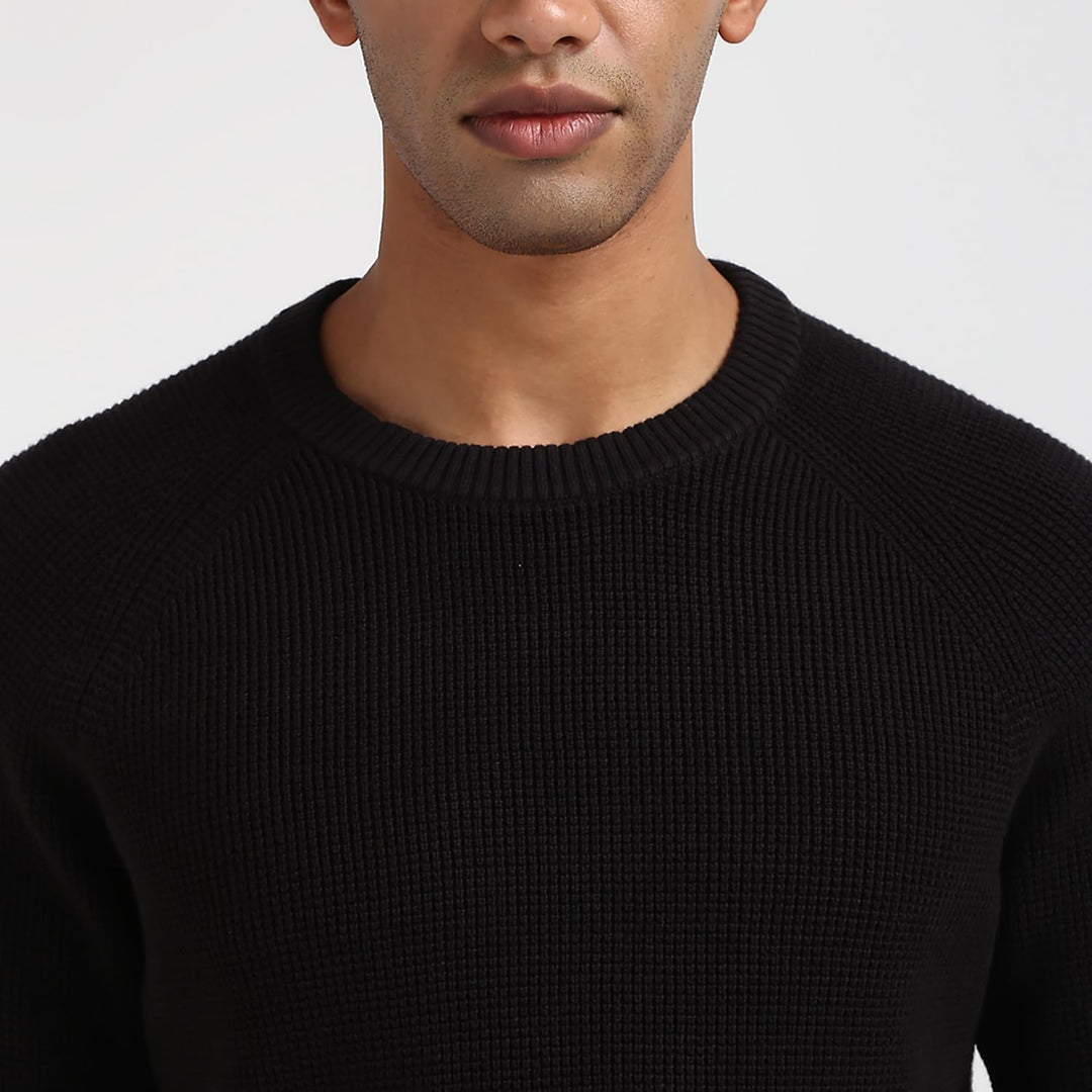 Calvin Klein Herren Badge Easy Sweater J30j323989 Pullover (1er Pack) S Black (Ck Black), S Black (C
